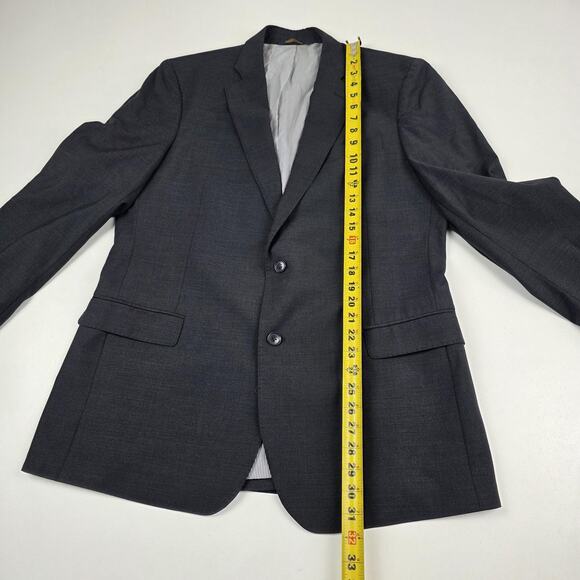 Brooks Brothers Blazer Sport Coat Mens 42R Gray Fitzgerald Fit 346 Explorer Wool - Picture 5 of 14